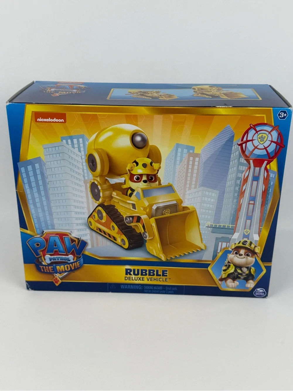 Paw Patrol Rubble's Deluxe Cement Mixer & Front loader. Hard to find. New